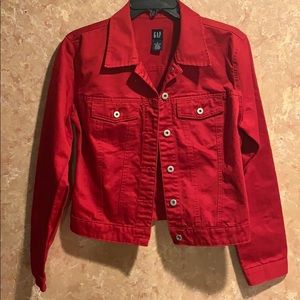 Sateen trucker jacket